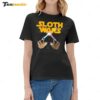 Star Wars Sloth Wars Ladies Boyfriend Shirt