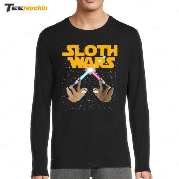 Star Wars Sloth Wars Long Sleeve Shirt