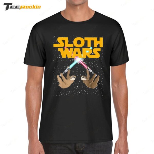Star Wars Sloth Wars Shirt