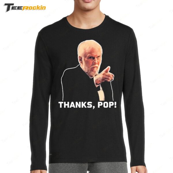 Steve Kerr Ime Udoka Wearing Gregg Popovich Long Sleeve Shirt