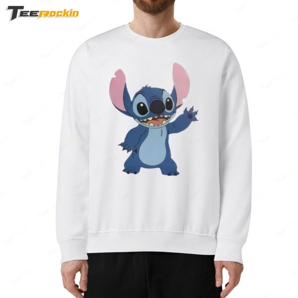 Stitch Hand Waving Sweatshirt