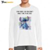 Stitch Stay Busy So You Don't Have Time To Be Sad Long Sleeve Shirt