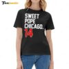 Sweet Pope Chicago 14 Ladies Boyfriend Shirt