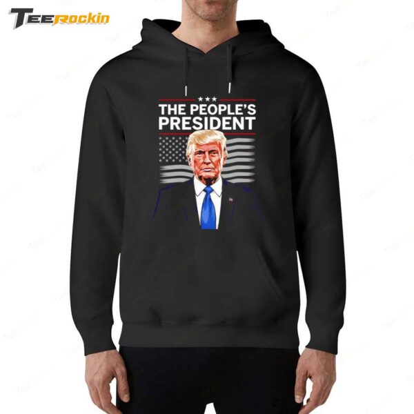 The People's President Trump US Flag Hoodie