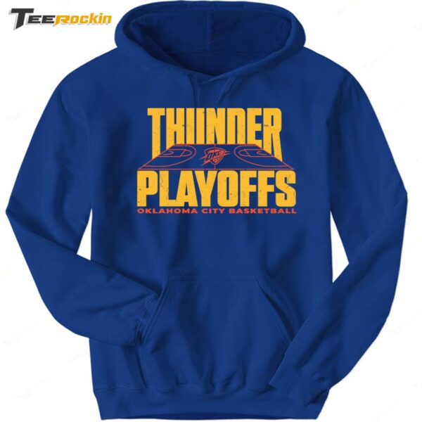 Thunder vs Nuggets Oklahoma City Playoffs Basketball Hoodie