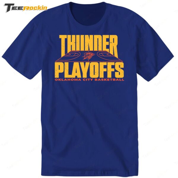 Thunder vs Nuggets Oklahoma City Playoffs Basketball Premium SS T Shirt