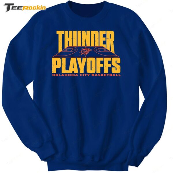 Thunder vs Nuggets Oklahoma City Playoffs Basketball Sweatshirt