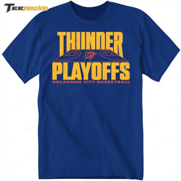 Thunder vs Nuggets Oklahoma City Playoffs Basketball T Shirt
