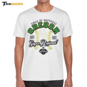 Oregon Ducks NCAA DI Softball Super Regional Championship 2025 Shirt