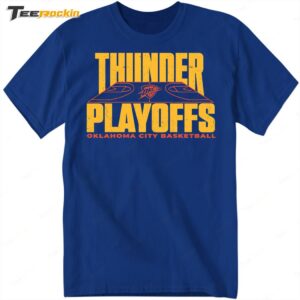Thunder vs Nuggets Oklahoma City Playoffs Basketball T Shirt